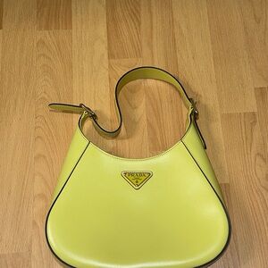 Prada Vibrant Yellow Shoulder Bag